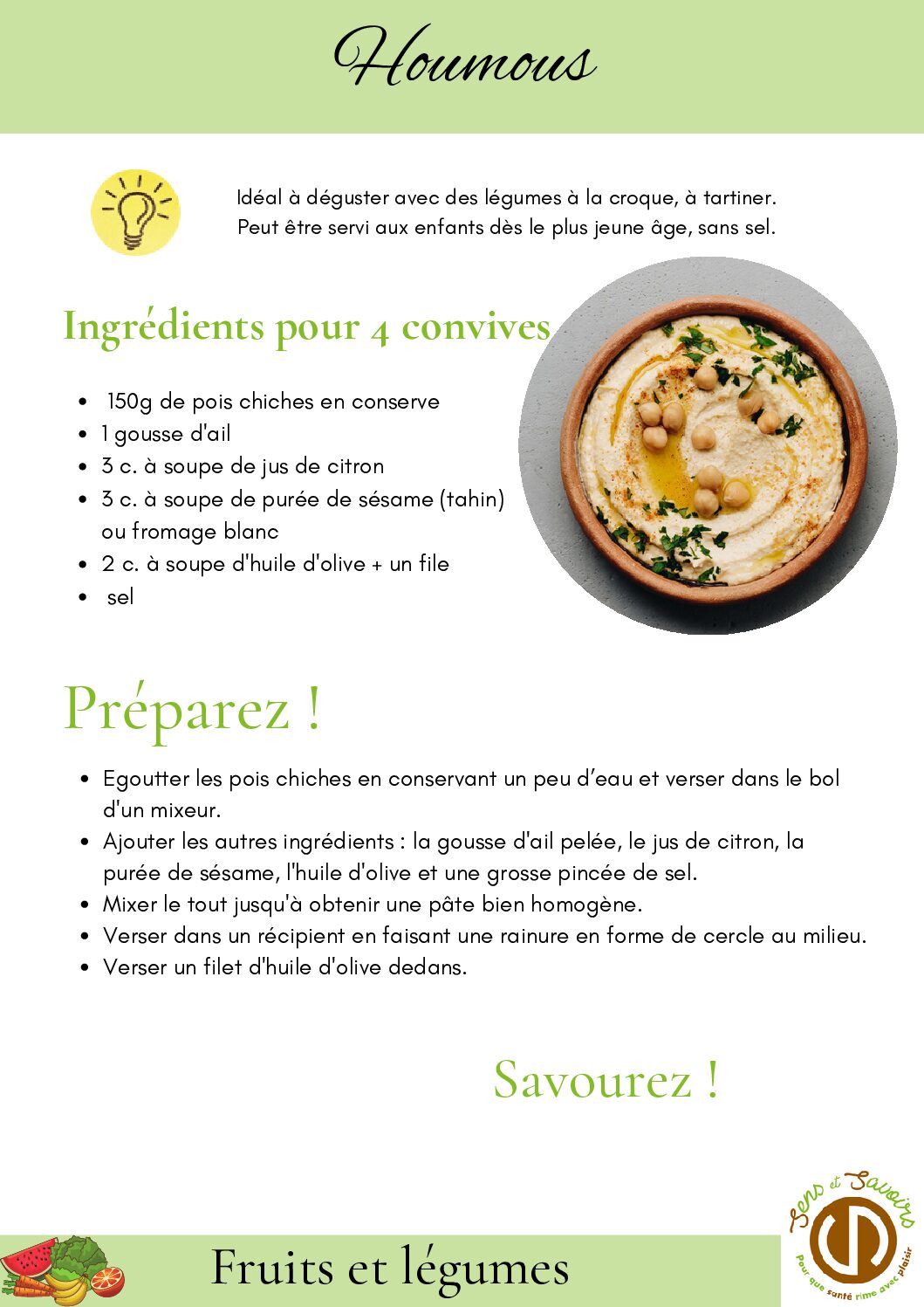 houmous pdf