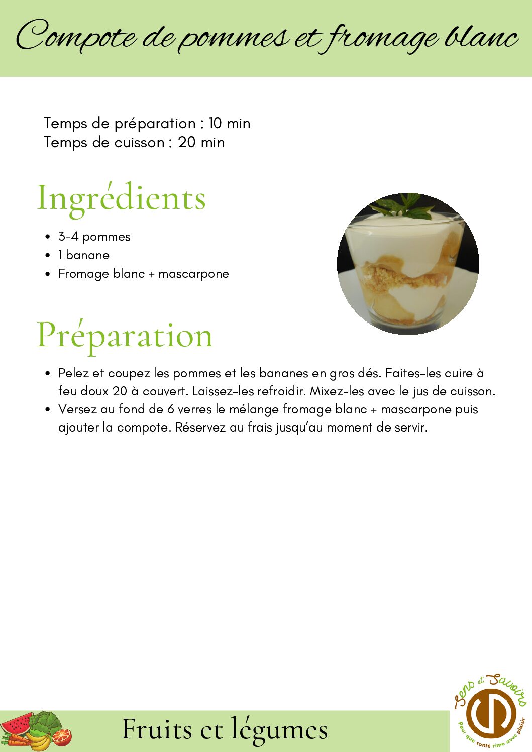 verrine compote fromage blanc pdf