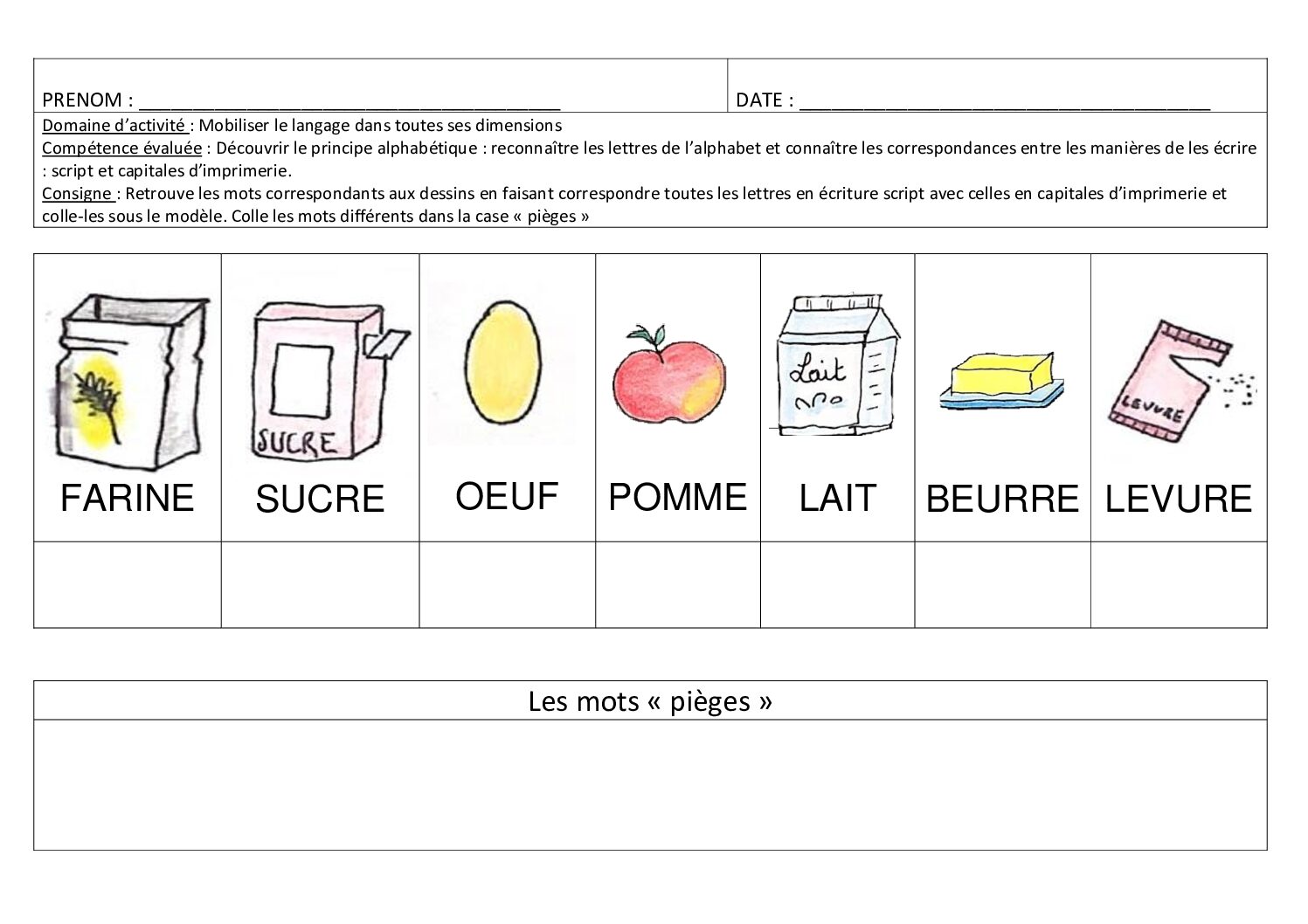 Lecture GS. Mots identiques capitales et script ingredients pancakes aux pommes pdf