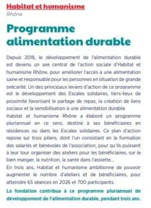 Nous sommes ravis d’avoir été mentionnés à deux reprises par la Fondation Crédit Agricole, qui soutient notre action en faveur de la promotion de la santé. 🙌 Grâce à leur soutien, nous avons pu réaliser nos projets